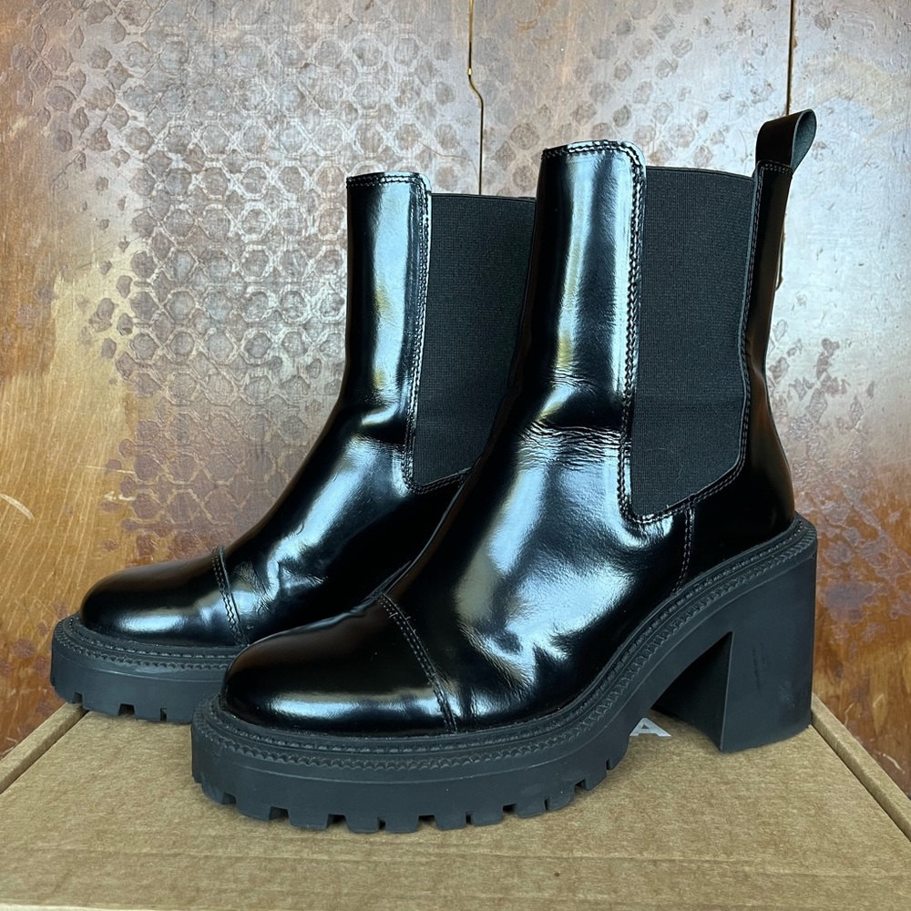 Marcella New York Nostrand Lug Sole Boots - Picture 3 of 11